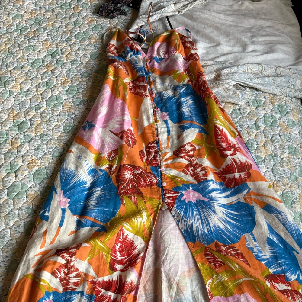 Zara Multicolor Floral Dress
